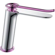Fontana FA-5011P Krom & Mor Lavabo Bataryası