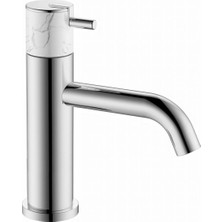 Fontana FA-4011M Krom & Mermer Lavabo Bataryası