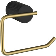 Fontana FN-70203 Altın & Siyah Tuvalet Kağıtlığı