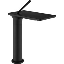 Fontana FJ-5025 Mat Siyah Yüksek Lavabo Bataryası