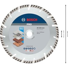 Palmira Demir Professional Accessories Elmas Kesme ve Delme Aksesuarları, Disk, Gri, 1 Adet