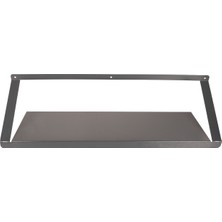 Alfafonet Ziglat 150 Serisi Endüstriyel Duvar Tipi Raf 700x200x150 mm Antrasit Gri | 20 kg Taşıma Kapasiteli |