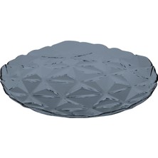 Palmira Demir Estrella Yemek Tabağı Gri - 28CM - 6'lı