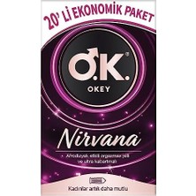 Palmira Demir Nirvana 20'li Ekonomik Prezervatif