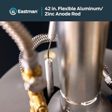 Palmira Demir Eastman 42 Inç Esnek Alüminyum/çinko Anot Çubuğu, 3 Inç Nipel, 60288