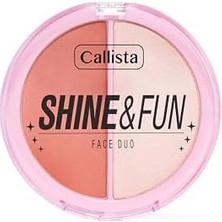 Palmira Demir Callista & Fun Face Duo 140 Good Allık & Aydınlatıcı Paleti