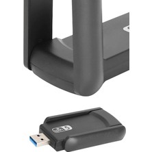 Semel Mbps Wifi Alıcı Kablosuz Wifi Adaptörü Çift Band Çift Antenli