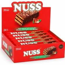 Elvan Nuss Gofret 15 Gr. 24 Adet (1 Kutu)