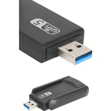 Semel Wifi Adaptörü Bt5.0 Wifi 2'si Bir Arada Çift Bantlı Çift Anten