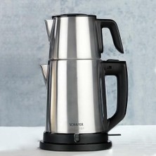 Palmira Demir Optimal Plus Elektrikli Çay Makinesi Inox Renkli, Standart