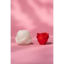 Palmira Demir 3D Gül Goncası Silikon Mum Kalıbı