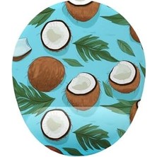 Palmira Demir Hindistan Çevizli Desenli Bilek Destekli Mouse Pad