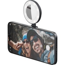 Palmira Demir Snappocket Light – LED Selfie Halka Işık, Dört Parlaklık Ayarı ve Entegre Pil – Manyetik Tutucu Her Telefona Sabitlenebilir – Katlanabilir Tasarım