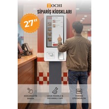 Tochi 27 Inç Fhd Dokunmatik Ayaklı Self Servis Ödeme ve Sipariş Kiosku Android 11