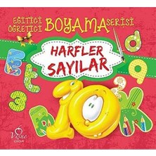 Palmira Demir Eğitici Öğretici Boyama Serisi - Harfler Sayılar