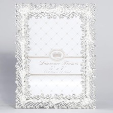 Palmira Demir Frames 5x7 Jasmond Gümüş Metal Kristal Sprey Resim Çerçevesi
