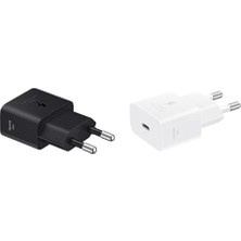 Palmira Demir Hızlı Şarj Adaptörü, Enerji Tasarruflu Şarj Cihazı, Usb-C Veri Kablosu, 25 Watt, Siyah, EP-T2510X