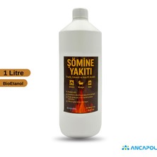 Ancapol Bioethanol Şömine Yakıtı 1 Litre - Issiz, Kokusuz ve Dumansız
