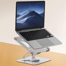 Palmira Demir Taşınabilir Katlanabilir Folding Alüminyum Notebook Stand Alüminyum Ayarlanabilir Açı ve Katlanabilir Portatif Rahat Kullanım 11 Inç 17 Inç Dizüstü Bilgisayar ve Laptop Stant | X2