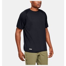Under Armour Erkek UA Tactical Tech™ Kısa Kollu T-shirt Siyah-001 Bol Kesim Nefes Alabilir Kumaş