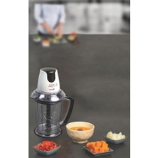 Palmira Demir Masterchop Powelix Maxi 4 Bıçaklı 500 Watt Doğrayıcı Rondo - Beyaz
