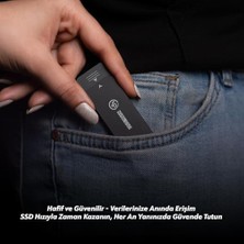 Palmira Demir Npo DK01 Nvme M.2 1000/900MB/S Usb-A/type-C Kablosuz Taşınabilir Harici SSD (Gb, 0)