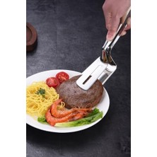 Palmira Demir Çelik 23 cm Balık Biftek Maşası Et Servis Kepçesi Kaşığı CIN875X