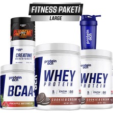 Proteinocean Fıtness Paketi Large -Cookie & Cream / Pineapple Watermelon