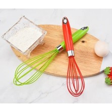 Palmira Demir Büyük Boy Silikon Çırma Teli,silikon Çırpıcı,yumurta,ayran ve Pasta Için Çırpma Teli (2)