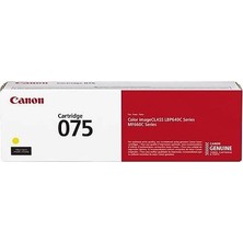 Canon CRG-075 Sarı Orjinal Toner