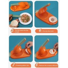 Palmira Demir Hamur Açma ve Ravioli Kalıbı, Pratik ve Hızlı Şekil Verme, Ev Yapımı Mantı Poğaça ve Ravioli Hazırlığı Için Mutfak Yardımcısı, Hamur Açıcı ve Mantı Börek Şekillendirici