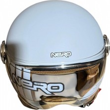 Nero Açık Kask Çenesiz Mat Gri Road