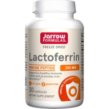 Jarrow Formulas Lactoferrin, Freeze-Dried, 250 Mg, 30 Capsules