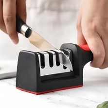 Palmira Demir Kanji 4 Fonksiyonlu Paslanmaz Çelik Bıçak, Makas & Satır Bileyici – Elmas, Seramik ve Tungsten Çelik Bileme Sistemi – Ergonomik ve Dayanıklı Bileme Aleti