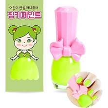 Palmira Demir I'm Pinky Kids Nail Paint Neon Green Çocuklar Için Soyulabilir Oje