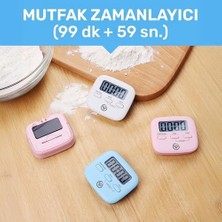 Palmira Demir NPT05M Mutfak,ders,yemek Için 99:59DK Dijital Alarm Kronometre,pomodoro Öğrenci Motivasyon Saati