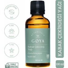 Goya Botanicals Kabak Çekirdeği Yağı - 100 ml - Soğuk Sıkım - %100 Saf ve Doğal