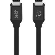 Palmira Demir Usb4 USB C - USB C Kablosu 2,6 Ft (100 W'a Kadar Güç Sağlama, 40 Gb/sn Veri Aktarım Hızı ve Thunderbolt 3, USB 3.2 ve Daha Fazlası ile Geriye Dönük Uyumluluk ile USB If Sertifikalı)