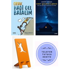 Ceres Yayınları Ortak Hadi Gel Batalım - Özkan Irman + Kuzey Işıklarının Şarkısı + Telefon Tutucu