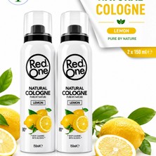 Çare Burada Çareburada 2 Adet Red One Kolonya 150 ml | Limonlu Sprey Kolonya