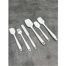 Empressco 6'lı Silikon Pasta Hazırlık Seti Beyaz, Pratik ve Şık Mutfağınız Için