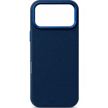 Iphone 17 Pro Max Ile Uyumlu Kamera Lens Koruma Çıkıntılı, Metal Kamera Lens Çerçevesi ve Tuşlar Bequantity Lacivert