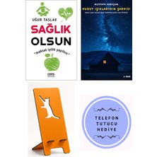 Ceres Yayınları Sağlık Olsun - Maksat Iyilik Yayılsın - Uğur Taslak + Kuzey Işıklarının Şarkısı + Telefon Tutucu