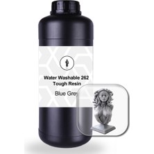 Birfigurum Tough Water Washable 262 Reçine 1 kg / Mavi&gri