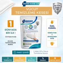 Doctor Silver Ion Vücut Temizleme Kesesi  – Eldiven Tipi Kremli Vücut Temizleme Mendili