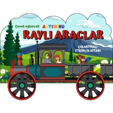 Prod Home Taşıtlar Serisi - Raylı Araçlar Çıkartmalı Etkinlik Kitabı