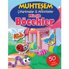 Prod Home Muhteşem Çıkartmalar ve Aktiviteler - Minik Böcekler
