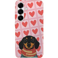 Lelia Samsung Galaxy A37 Uyumlu Baskılı Şeffaf Telefon Kılıfı | Koleksiyon: Dog Lover
