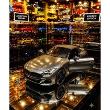 Oyuncak Sahili Bmw Z4 New Kasa M Paket Diecast Orjinal Koleksiyon 12.5 cm Çekbırak Metal Araba Kapılar Açılır Füme
