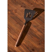 Empressco Siyah Golby Spatula 32,3x8 Cm, Dayanıklı ve Pratik Mutfak Gereci